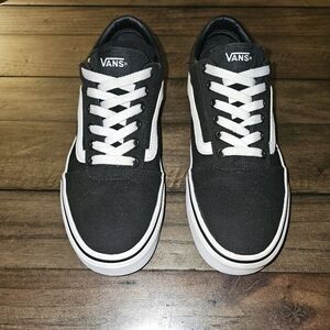 Vans Black and White Classic Sneakers